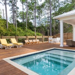 One for All Private Heated Pool, Golf Cart, Sleeps 16 Seagrove Beach