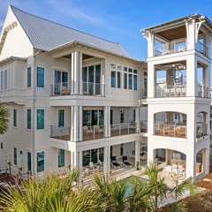30a Beach Getaway Extravagant Gulf-View Steps from Beach w Private Pool & Spa