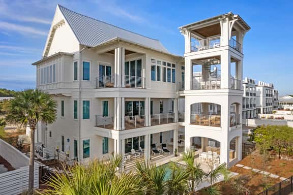 30a Beach Getaway Extravagant Gulf-View Steps from Beach w Private Pool & Spa - Image 1