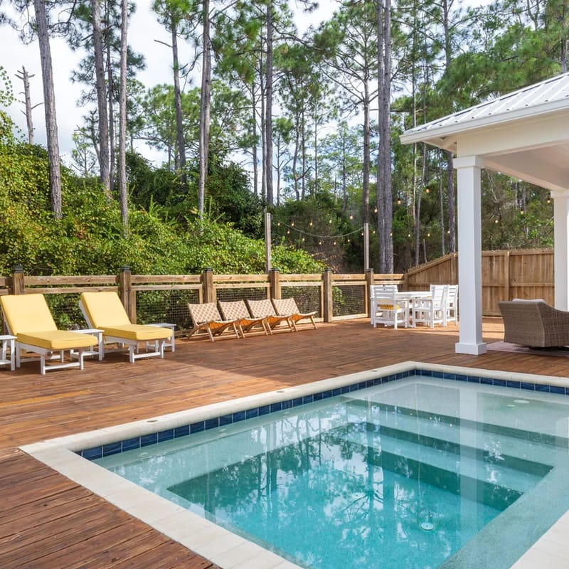 One for All Private Heated Pool, Golf Cart, Sleeps 16 Seagrove Beach
